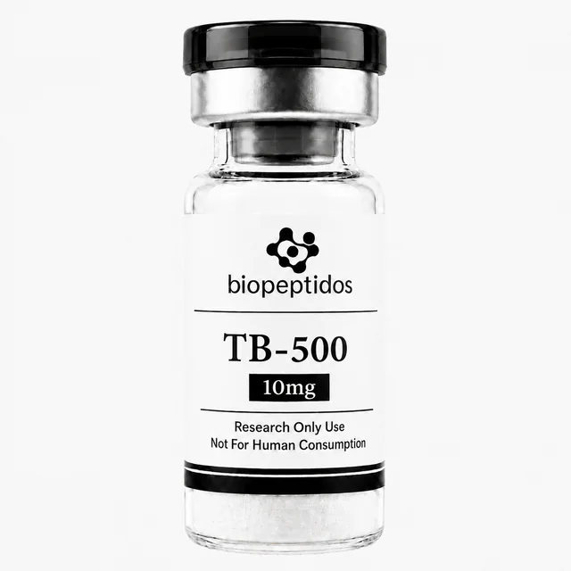 Vial de TB-500 10 mg Biopeptidos para mayoreo